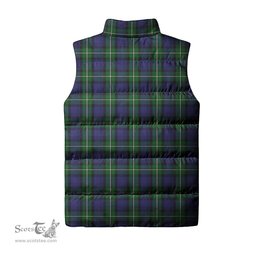 Scottish Forbes Clan Tartan Puffer Vest, Family Crest Plaid Sleeveless Down Jacket Scottish Plaid Tartan Plaid - ScotsTee - scotstee.com