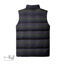 Scottish Lumsden Hunting Clan Tartan Puffer Vest, Family Crest Plaid Sleeveless Down Jacket Scottish Plaid Tartan Plaid - ScotsTee - scotstee.com