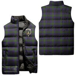 Scottish Lumsden Hunting Clan Tartan Puffer Vest, Family Crest Plaid Sleeveless Down Jacket Scottish Plaid Tartan Plaid - ScotsTee - scotstee.com