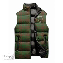 Scottish MacAlister of Glenbarr Hunting Clan Tartan Puffer Vest, Family Crest Plaid Sleeveless Down Jacket Scottish Plaid Tartan Plaid - ScotsTee - scotstee.com
