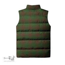 Scottish MacAlister of Glenbarr Hunting Tartan Tartan Puffer Vest, Tartan Plaid Sleeveless Down Jacket Scottish Plaid Tartan Plaid - ScotsTee - scotstee.com