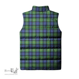 Scottish Gordon Old Ancient Tartan Tartan Puffer Vest, Tartan Plaid Sleeveless Down Jacket Scottish Plaid Tartan Plaid - ScotsTee - scotstee.com
