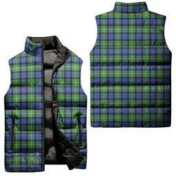 Scottish Gordon Old Ancient Tartan Tartan Puffer Vest, Tartan Plaid Sleeveless Down Jacket Scottish Plaid Tartan Plaid - ScotsTee - scotstee.com