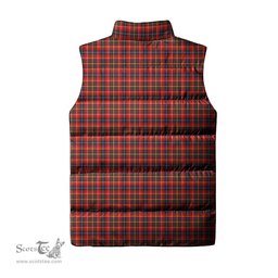 Scottish Innes Modern Clan Tartan Puffer Vest, Family Crest Plaid Sleeveless Down Jacket Scottish Plaid Tartan Plaid - ScotsTee - scotstee.com