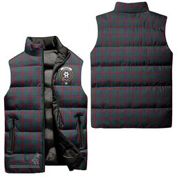 Scottish Jardine Dress Clan Tartan Puffer Vest, Family Crest Plaid Sleeveless Down Jacket Scottish Plaid Tartan Plaid - ScotsTee - scotstee.com