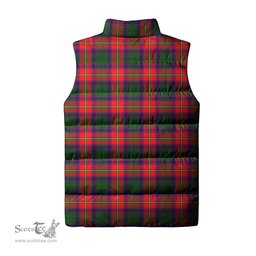 Scottish Hopkirk Tartan Tartan Puffer Vest, Tartan Plaid Sleeveless Down Jacket Scottish Plaid Tartan Plaid - ScotsTee - scotstee.com