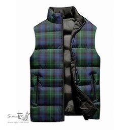 Scottish Lamont #2 Tartan Tartan Puffer Vest, Tartan Plaid Sleeveless Down Jacket Scottish Plaid Tartan Plaid - ScotsTee - scotstee.com