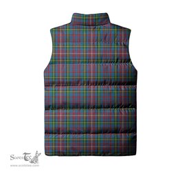 Scottish Hyndman Tartan Tartan Puffer Vest, Tartan Plaid Sleeveless Down Jacket Scottish Plaid Tartan Plaid - ScotsTee - scotstee.com