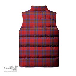 Scottish Leslie Modern Clan Tartan Puffer Vest, Family Crest Plaid Sleeveless Down Jacket Scottish Plaid Tartan Plaid - ScotsTee - scotstee.com