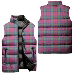 Scottish Lindsay Ancient Tartan Tartan Puffer Vest, Tartan Plaid Sleeveless Down Jacket Scottish Plaid Tartan Plaid - ScotsTee - scotstee.com