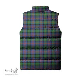 Scottish Logan Ancient Tartan Tartan Puffer Vest, Tartan Plaid Sleeveless Down Jacket Scottish Plaid Tartan Plaid - ScotsTee - scotstee.com