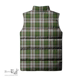 Scottish Hay White Dress Clan Tartan Puffer Vest, Family Crest Plaid Sleeveless Down Jacket Scottish Plaid Tartan Plaid - ScotsTee - scotstee.com
