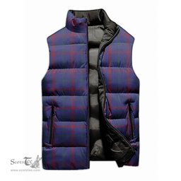Scottish Lynch Tartan Tartan Puffer Vest, Tartan Plaid Sleeveless Down Jacket Scottish Plaid Tartan Plaid - ScotsTee - scotstee.com
