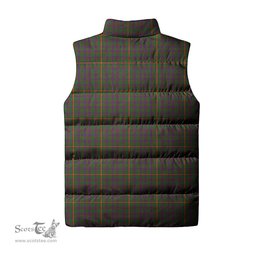 Scottish Hall Clan Tartan Puffer Vest, Family Crest Plaid Sleeveless Down Jacket Scottish Plaid Tartan Plaid - ScotsTee - scotstee.com