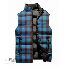 Scottish Home Ancient Tartan Tartan Puffer Vest, Tartan Plaid Sleeveless Down Jacket Scottish Plaid Tartan Plaid - ScotsTee - scotstee.com