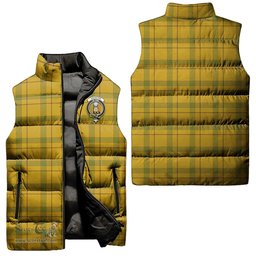 Scottish Houston Clan Tartan Puffer Vest, Family Crest Plaid Sleeveless Down Jacket Scottish Plaid Tartan Plaid - ScotsTee - scotstee.com