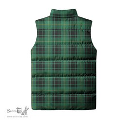 Scottish MacArthur Ancient Clan Tartan Puffer Vest, Family Crest Plaid Sleeveless Down Jacket Scottish Plaid Tartan Plaid - ScotsTee - scotstee.com