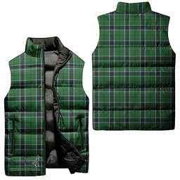 Scottish Innes Hunting Tartan Tartan Puffer Vest, Tartan Plaid Sleeveless Down Jacket Scottish Plaid Tartan Plaid - ScotsTee - scotstee.com