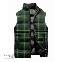 Scottish MacArthur Modern Tartan Tartan Puffer Vest, Tartan Plaid Sleeveless Down Jacket Scottish Plaid Tartan Plaid - ScotsTee - scotstee.com