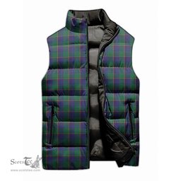 Scottish Lowry Tartan Tartan Puffer Vest, Tartan Plaid Sleeveless Down Jacket Scottish Plaid Tartan Plaid - ScotsTee - scotstee.com