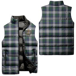 Scottish Graham Dress Clan Tartan Puffer Vest, Family Crest Plaid Sleeveless Down Jacket Scottish Plaid Tartan Plaid - ScotsTee - scotstee.com