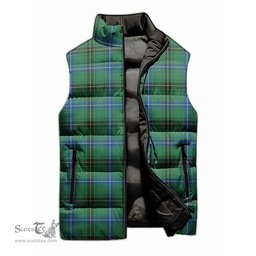 Scottish Henderson Ancient Tartan Tartan Puffer Vest, Tartan Plaid Sleeveless Down Jacket Scottish Plaid Tartan Plaid - ScotsTee - scotstee.com