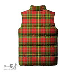 Scottish Leask Modern Tartan Tartan Puffer Vest, Tartan Plaid Sleeveless Down Jacket Scottish Plaid Tartan Plaid - ScotsTee - scotstee.com
