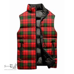Scottish Kerr Modern Tartan Tartan Puffer Vest, Tartan Plaid Sleeveless Down Jacket Scottish Plaid Tartan Plaid - ScotsTee - scotstee.com