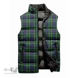 Scottish Graham of Montrose Tartan Tartan Puffer Vest, Tartan Plaid Sleeveless Down Jacket Scottish Plaid Tartan Plaid - ScotsTee - scotstee.com