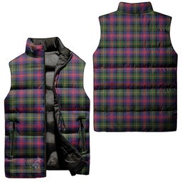 Scottish Logan Modern Tartan Tartan Puffer Vest, Tartan Plaid Sleeveless Down Jacket Scottish Plaid Tartan Plaid - ScotsTee - scotstee.com