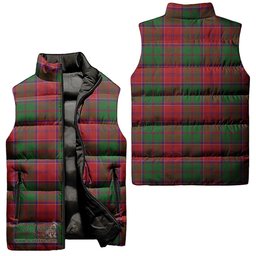 Scottish Grant Tartan Tartan Puffer Vest, Tartan Plaid Sleeveless Down Jacket Scottish Plaid Tartan Plaid - ScotsTee - scotstee.com
