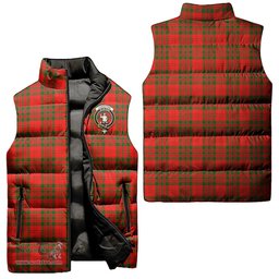 Scottish Livingston Modern Clan Tartan Puffer Vest, Family Crest Plaid Sleeveless Down Jacket Scottish Plaid Tartan Plaid - ScotsTee - scotstee.com