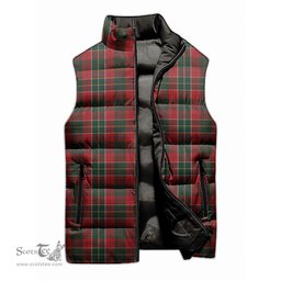 Scottish Hunter USA Tartan Tartan Puffer Vest, Tartan Plaid Sleeveless Down Jacket Scottish Plaid Tartan Plaid - ScotsTee - scotstee.com