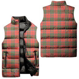 Scottish Grant Ancient Tartan Tartan Puffer Vest, Tartan Plaid Sleeveless Down Jacket Scottish Plaid Tartan Plaid - ScotsTee - scotstee.com