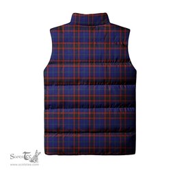 Scottish Home Modern Clan Tartan Puffer Vest, Family Crest Plaid Sleeveless Down Jacket Scottish Plaid Tartan Plaid - ScotsTee - scotstee.com