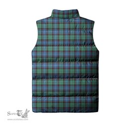 Scottish Hunter Ancient Tartan Tartan Puffer Vest, Tartan Plaid Sleeveless Down Jacket Scottish Plaid Tartan Plaid - ScotsTee - scotstee.com