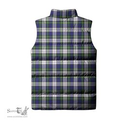 Scottish Gordon Dress Modern Tartan Tartan Puffer Vest, Tartan Plaid Sleeveless Down Jacket Scottish Plaid Tartan Plaid - ScotsTee - scotstee.com
