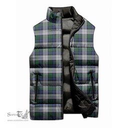 Scottish Graham Dress Tartan Tartan Puffer Vest, Tartan Plaid Sleeveless Down Jacket Scottish Plaid Tartan Plaid - ScotsTee - scotstee.com