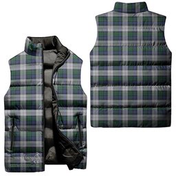 Scottish Graham Dress Tartan Tartan Puffer Vest, Tartan Plaid Sleeveless Down Jacket Scottish Plaid Tartan Plaid - ScotsTee - scotstee.com