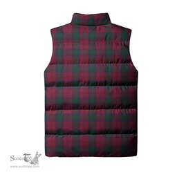 Scottish Lindsay Tartan Tartan Puffer Vest, Tartan Plaid Sleeveless Down Jacket Scottish Plaid Tartan Plaid - ScotsTee - scotstee.com