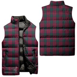 Scottish Lindsay Tartan Tartan Puffer Vest, Tartan Plaid Sleeveless Down Jacket Scottish Plaid Tartan Plaid - ScotsTee - scotstee.com