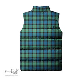 Scottish Gunn Ancient Tartan Tartan Puffer Vest, Tartan Plaid Sleeveless Down Jacket Scottish Plaid Tartan Plaid - ScotsTee - scotstee.com