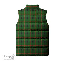 Scottish Kincaid Modern Tartan Tartan Puffer Vest, Tartan Plaid Sleeveless Down Jacket Scottish Plaid Tartan Plaid - ScotsTee - scotstee.com