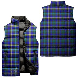 Scottish Hope Modern Tartan Tartan Puffer Vest, Tartan Plaid Sleeveless Down Jacket Scottish Plaid Tartan Plaid - ScotsTee - scotstee.com
