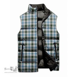 Scottish Henderson Dress Tartan Tartan Puffer Vest, Tartan Plaid Sleeveless Down Jacket Scottish Plaid Tartan Plaid - ScotsTee - scotstee.com