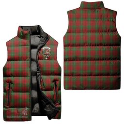 Scottish MacAulay Clan Tartan Puffer Vest, Family Crest Plaid Sleeveless Down Jacket Scottish Plaid Tartan Plaid - ScotsTee - scotstee.com