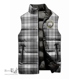 Scottish Glendinning Clan Tartan Puffer Vest, Family Crest Plaid Sleeveless Down Jacket Scottish Plaid Tartan Plaid - ScotsTee - scotstee.com