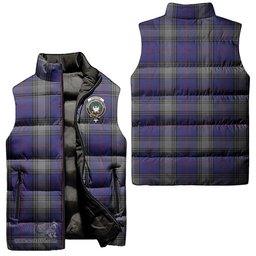 Scottish Kinnaird Clan Tartan Puffer Vest, Family Crest Plaid Sleeveless Down Jacket Scottish Plaid Tartan Plaid - ScotsTee - scotstee.com