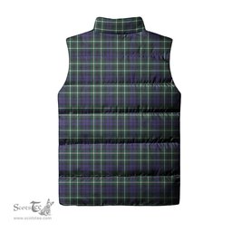 Scottish Graham of Montrose Modern Tartan Tartan Puffer Vest, Tartan Plaid Sleeveless Down Jacket Scottish Plaid Tartan Plaid - ScotsTee - scotstee.com