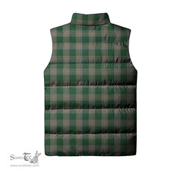 Scottish Ledford Tartan Tartan Puffer Vest, Tartan Plaid Sleeveless Down Jacket Scottish Plaid Tartan Plaid - ScotsTee - scotstee.com